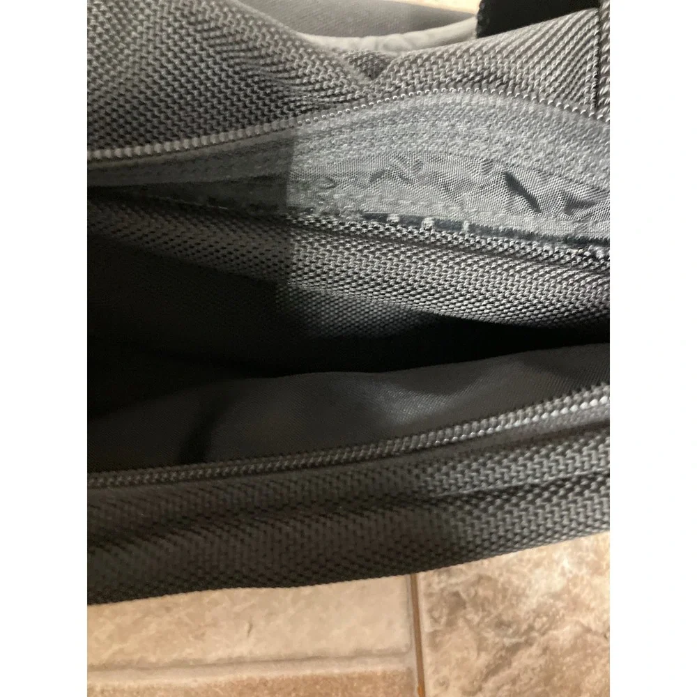 Briggs & Riley Black Ballistic Nylon Travel Duffel Bag Multi-Pocket Utility